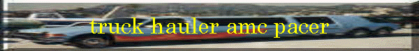 truck hauler amc pacer